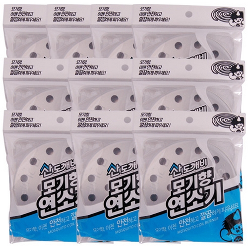 산도깨비 모기향 연소기 (10개)