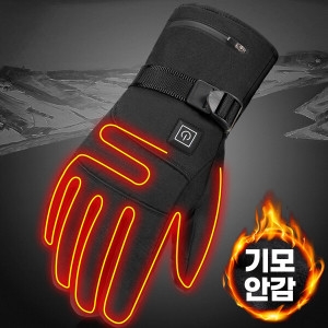 발열 보온 장갑 충전식 건전지 방식 온도조절