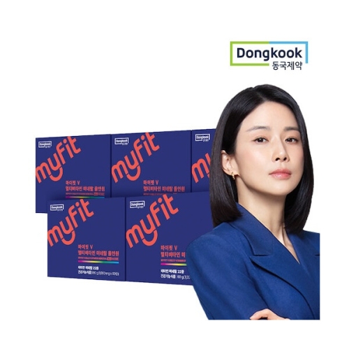 동국제약 마이핏V 멀티비타민 미네랄 올인원 종합비타민 60정 (5개)_이미지