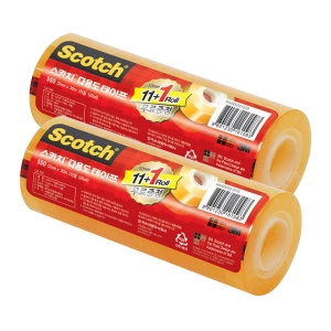 3M 스카치 테이프 리필 12mm x 30m (24개)_이미지