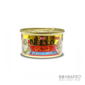 골드캔 참치&닭고기 85g