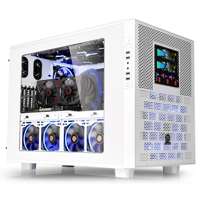 Core X9 Snow Edition - E-ATX Cube Chassis 마이크로닉스