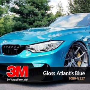 3M 1080-G327 아틀란티스블루 유광 차량 PPF 시트지 카스킨 생활보호