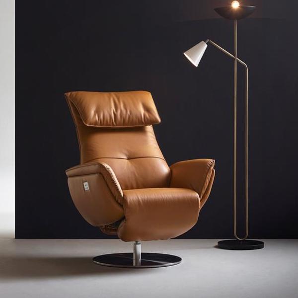 일룸 볼케R 천연가죽 리클라이너 1인용