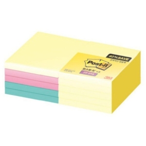 3M 노트 알뜰팩 654-10A_이미지