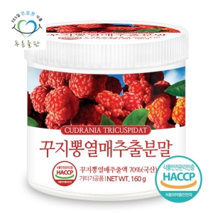  푸른들판 국산 꾸지뽕 열매 추출 분말 가루 160g 1통 추출물