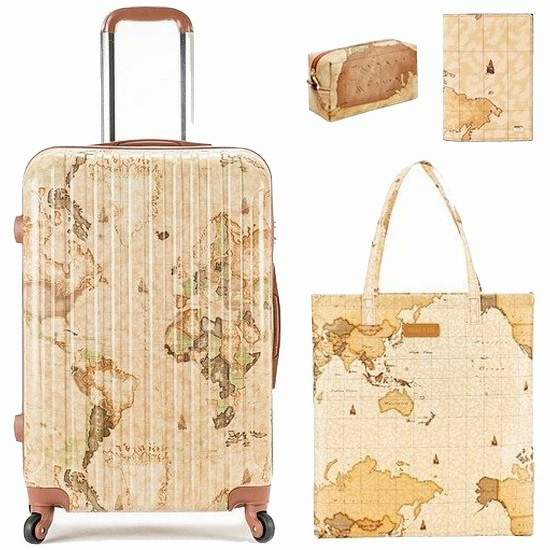 프리마클라쎄 24인치 하드캐리어 세트 (브라운)