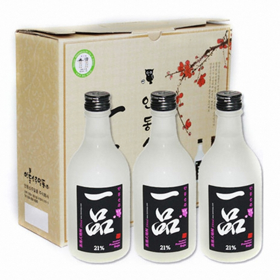 안동소주일품 일품 350ml 3입 세트 (21도) (1개)_이미지