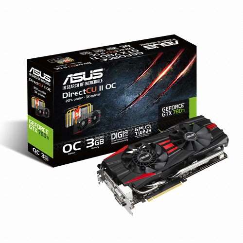 ASUS 지포스 GTX780 Ti DC2 OC D5 3GB STCOM_이미지