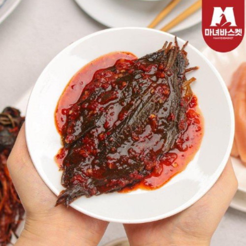 그린웰푸드 깻잎무침 1kg