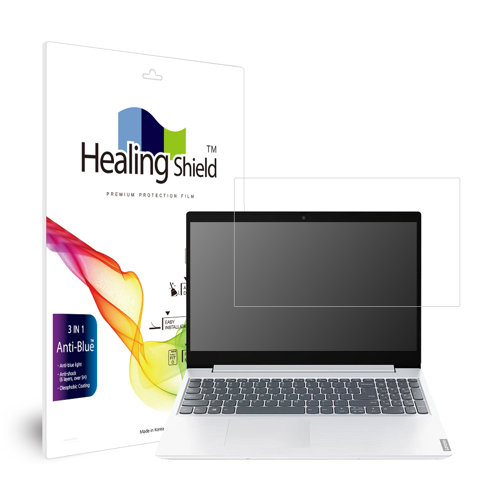 폰트리 힐링쉴드 레노버 아이디어패드 L3 15IML 블루라이트차단 액정보호필름