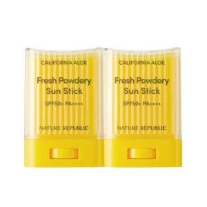 네이처리퍼블릭 캘리포니아 알로에 보송 선스틱 24g (2개)_이미지