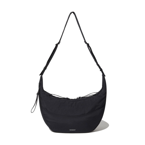 커버낫 남녀공용 어센틱 로고 패디드 크로스백 블랙 CO2506CB15BK_이미지