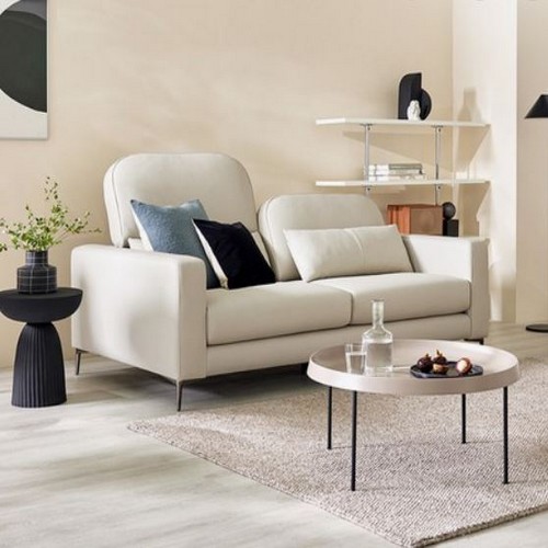 자코모 피렌체 하이 기능성 럭스 천연통가죽 소파 2인용