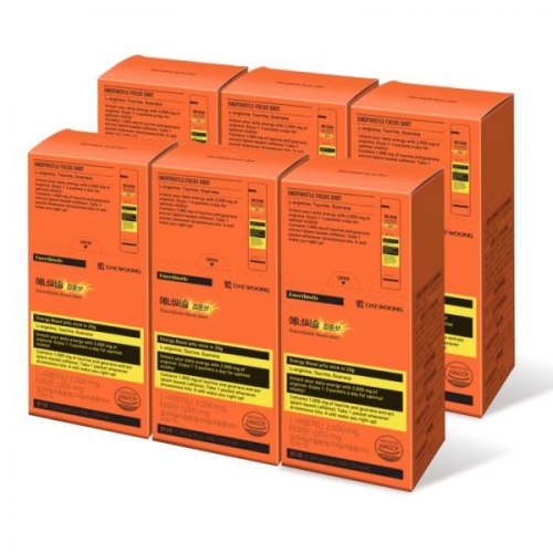 대웅제약 에너씨슬 집중샷 20g 10포 (6개)_이미지