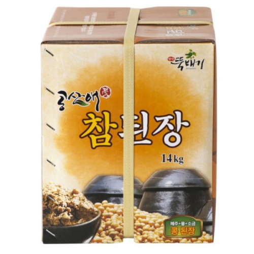 뚝배기식품 옛맛뚝배기 콩100% 전문식당맛 참된장14kg 옛맛뚝배기_이미지