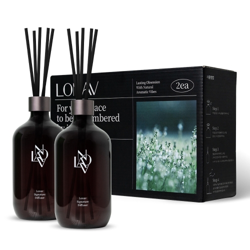 제이에이치코리아 로나브 시그니처 디퓨저 500ml (2개)_이미지
