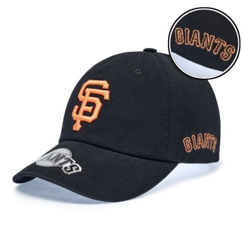 MLB 공용 시그니처 언스트럭쳐 볼캡 샌프란시스코 자이언츠 3ACPB245N-14BKS_이미지