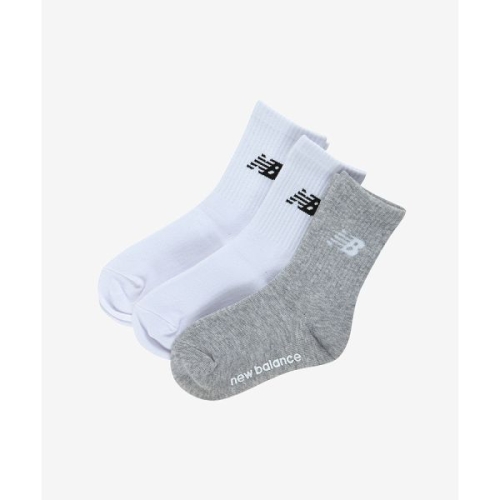 뉴발란스 3PCS 에센셜 아동 장목 양말 NK8EGS203U16