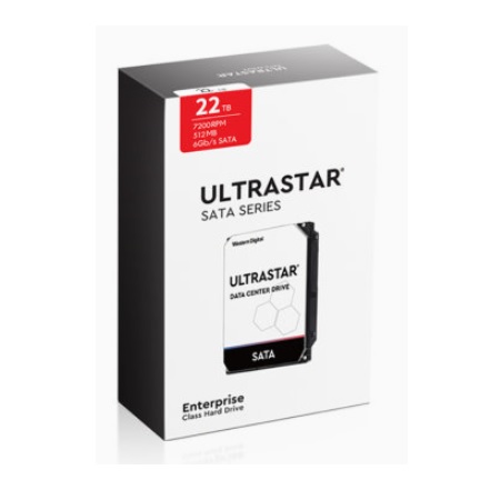 Western Digital Ultrastar DC HC570 박스 패키지 7200/512M WUH722222ALE6L4 (22TB)