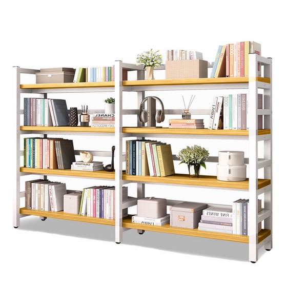 가구느낌 리버 4단 책장 1200이미지입니다. 누르면 해당 게시물로 새창이동합니다.