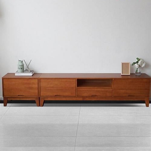 바이탈버브 로이 1단 협탁 소나무 원목 거실장세트 2100