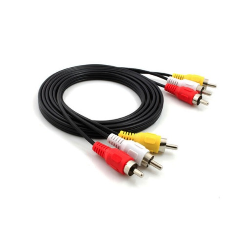 Velton 3선 RCA to 3선 RCA 케이블 (1m)_이미지