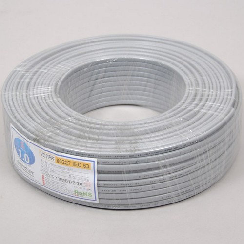 상진전선 VCTFK 장원선 0.75SQ x 2C (100m)_이미지