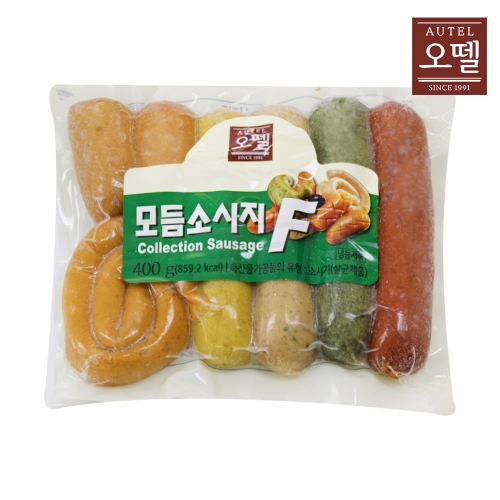 오뗄 모듬소시지F 400g 냉동