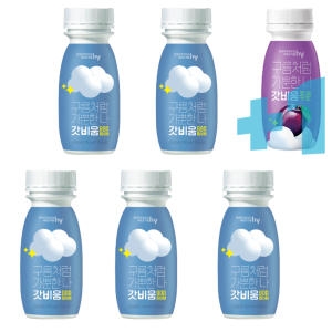 한국야쿠르트 구름처럼 가뿐한 나 갓비움 오리지널 100ml 5개 + 푸룬 100ml 1개_이미지