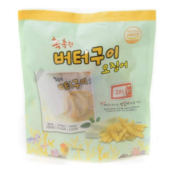 촉촉한 버터구이 오징어 70g
