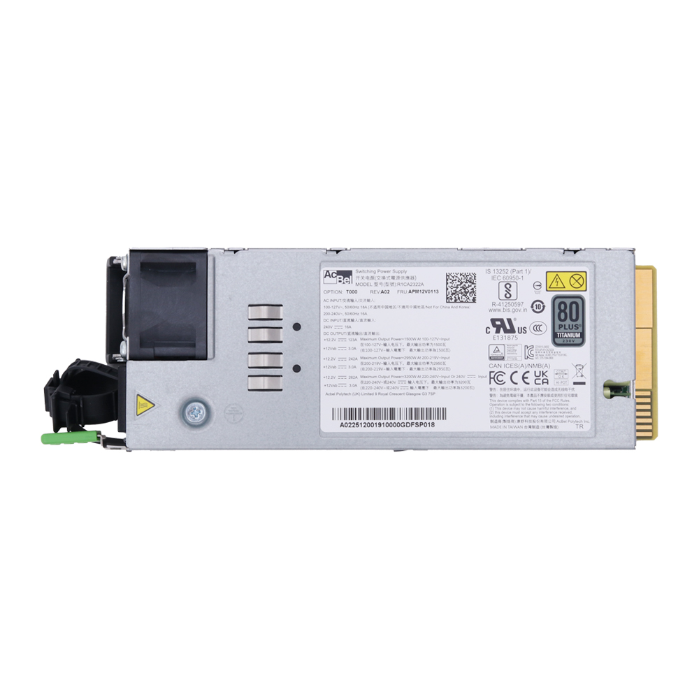 AcBEL CRPS 3200W 1U 80PLUS티타늄_이미지