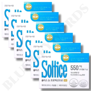 신세계바이오(주) 솔티스 눈 프로텍션프로 550mg 20캡슐 (6개)
