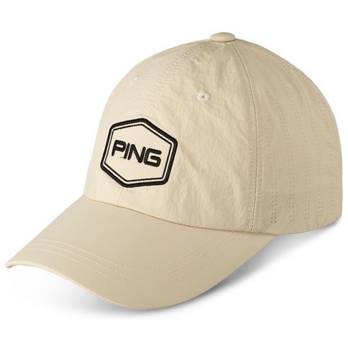 핑 6각 패치 로고 캡_이미지