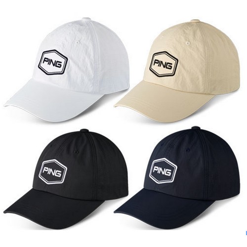 핑 6각 패치 로고 캡_이미지