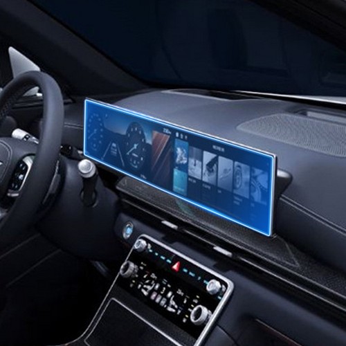 스코코 풀커버 지문방지 저반사 액정보호 필름 제네시스 GV80 쿠페 전용_이미지