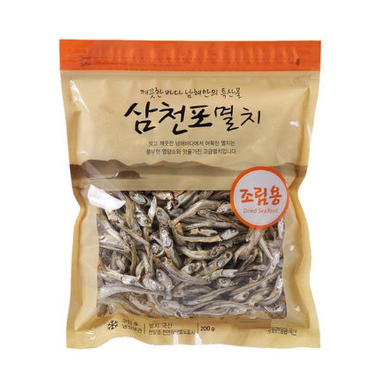 해강물산 삼천포멸치 조림용 200g (1개)