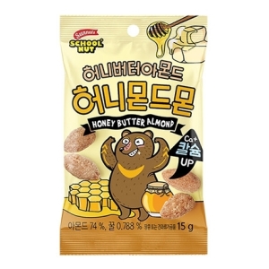 선명농수산 썬넛트 스쿨넛 허니몬드몬 15g [15개]