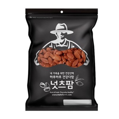 넛츠팜 구운 아몬드 400g (8개)