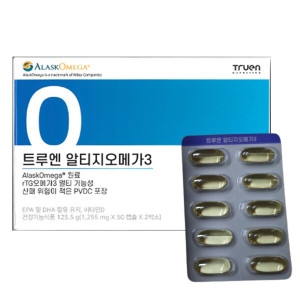 트루엔 알티지오메가3 1255mg 100캡슐 (4개)_이미지