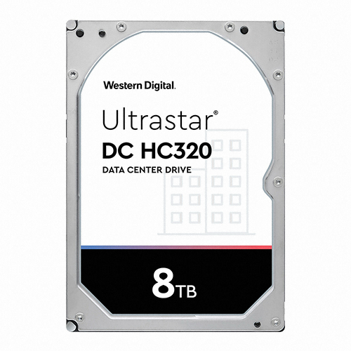 Western Digital Ultrastar DC HC320 SAS/7200/256M/해외구매 (8TB, HUS728T8TAL5204)