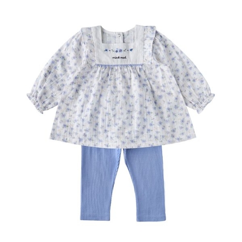 서양네트웍스 밍크뮤 HP BL 블루밍플라워상하복 36112-610-06