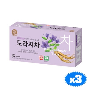 송원식품 우리차 도라지차 100개입 (3개)_이미지