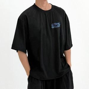 짝꿍닷컴 모던 심플 그래픽 데일리 반팔티셔츠 IS-TS60 S36193809_이미지