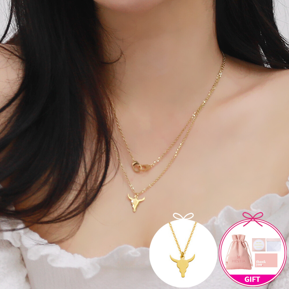 Alena Surgical Steel Necklace 서지컬 목걸이/HTSC-21122