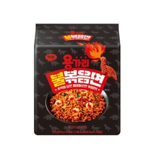 하림 용가리 불볶음면 133g (4개)_이미지