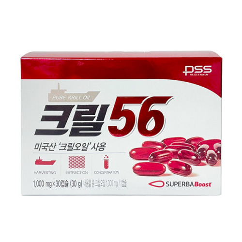 한미양행 펄세스 크릴56 30캡슐 (1개)