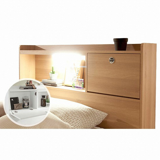 세진침대 미네 트윈 LED모션베드 S+S (베이직폼)_이미지