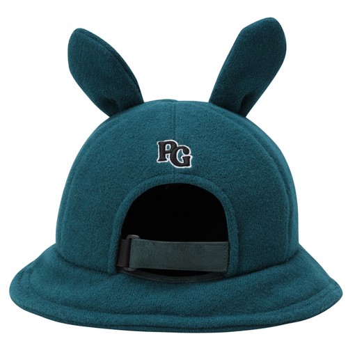 파리게이츠 스마일 로고 바니 버킷햇 521D4CP005_GN_이미지