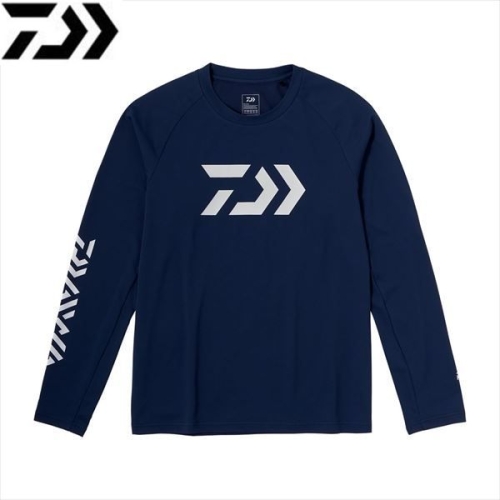 DE-5324 물 흡수 속건 자외선 차단제 긴팔 낚시 티셔츠 피싱 웨어